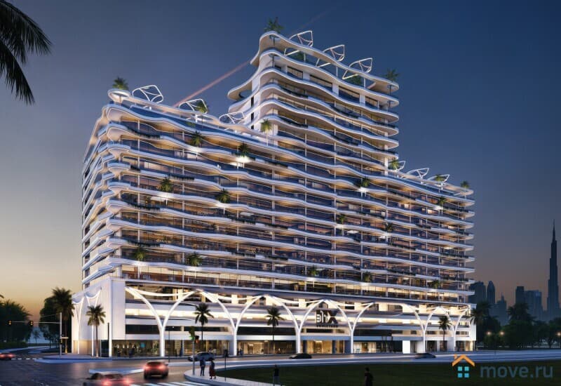 студия, 44 м²