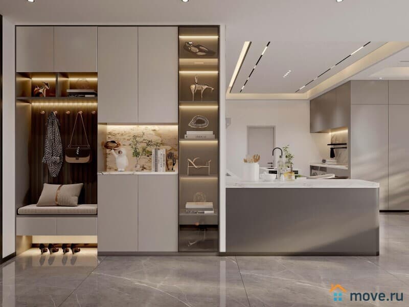 3-комн. квартира, 164 м²