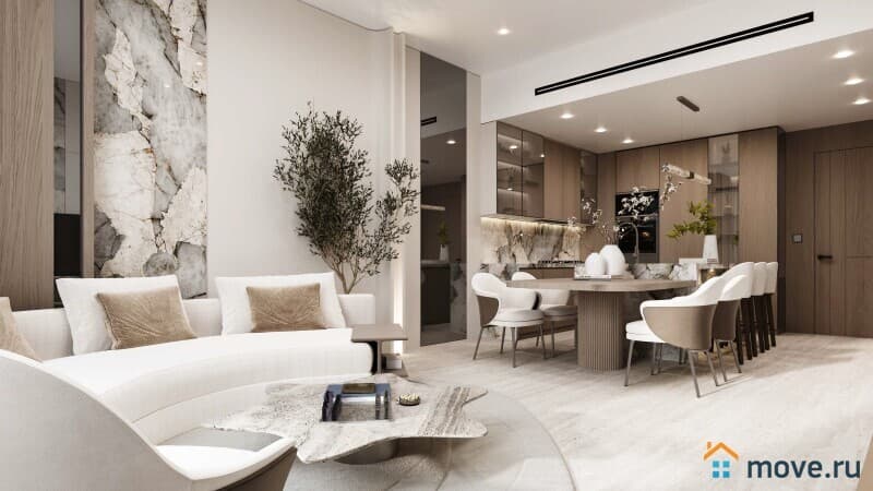 2-комн. квартира, 91 м²