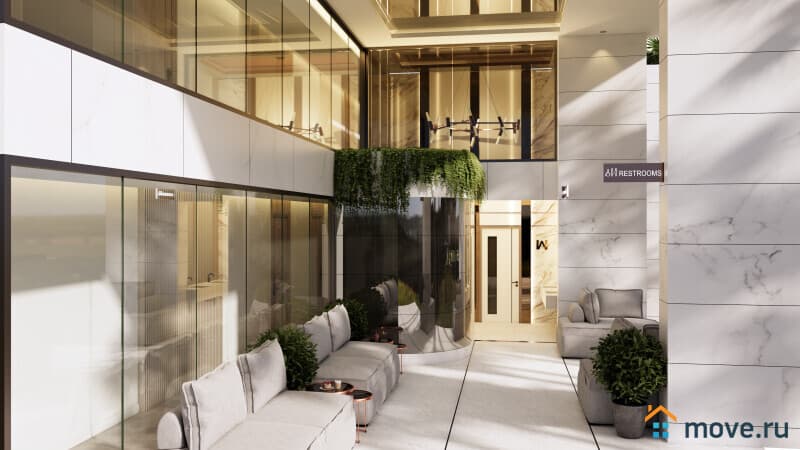3-комн. апартаменты, 57 м²