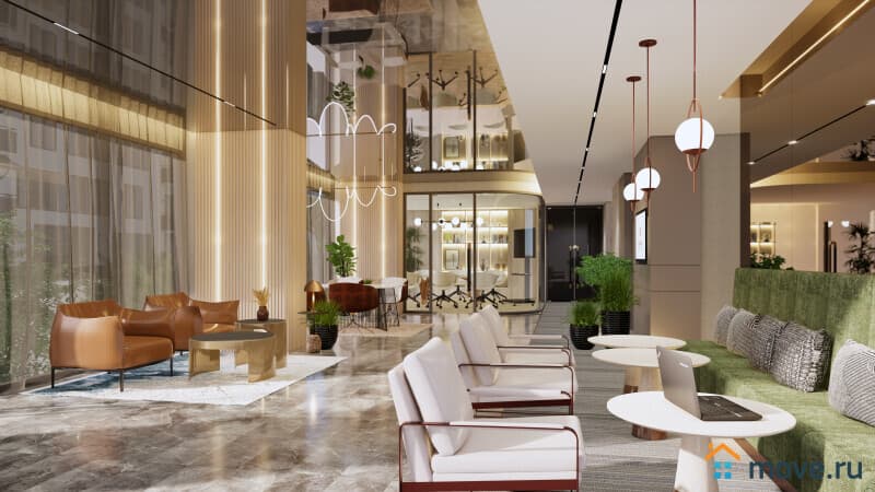 3-комн. апартаменты, 57 м²