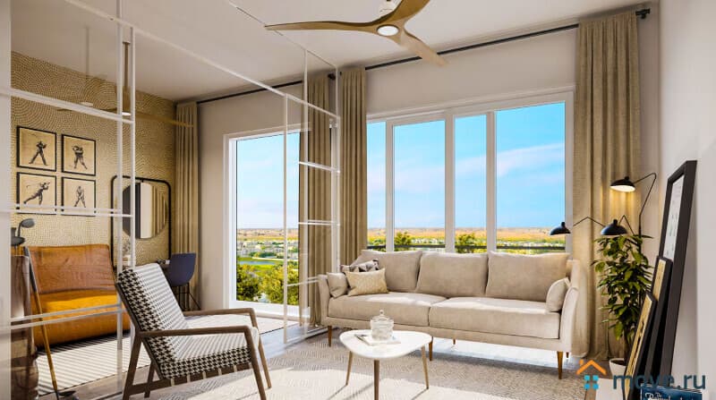 2-комн. апартаменты, 47.1 м²