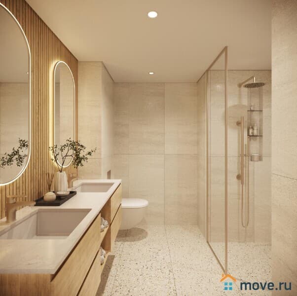 3-комн. апартаменты, 134 м²