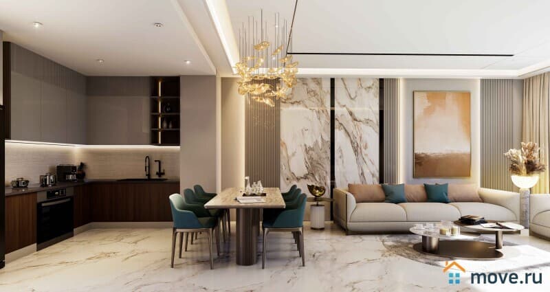 1-комн. апартаменты, 34 м²