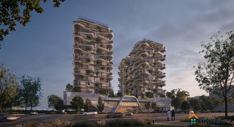 3-комн. апартаменты, 91 м²