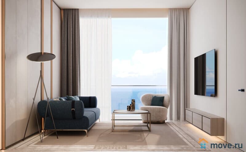 3-комн. апартаменты, 121 м²