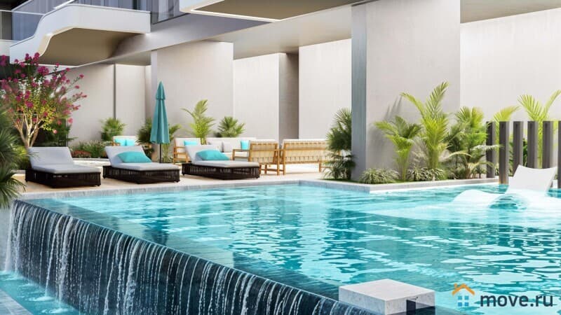 1-комн. апартаменты, 38 м²
