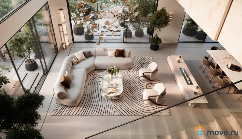 3-комн. апартаменты, 132 м²