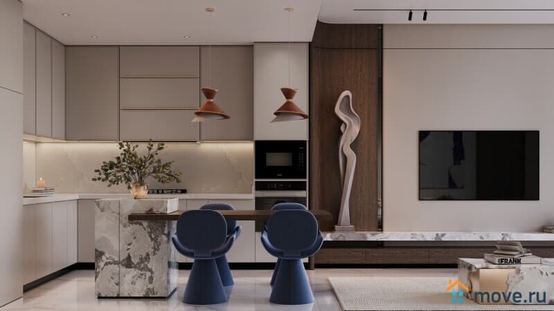1-комн. апартаменты, 39 м²
