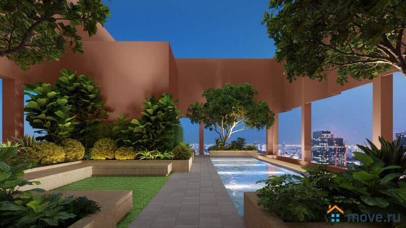 3-комн. апартаменты, 45 м²