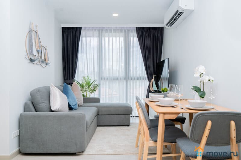 3-комн. апартаменты, 53 м²