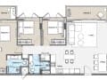4-комн. апартаменты, 123 м²