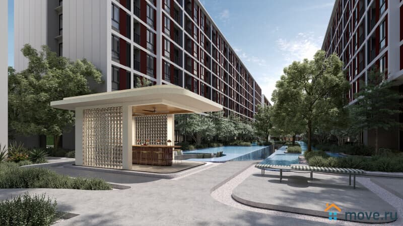 2-комн. апартаменты, 34 м²