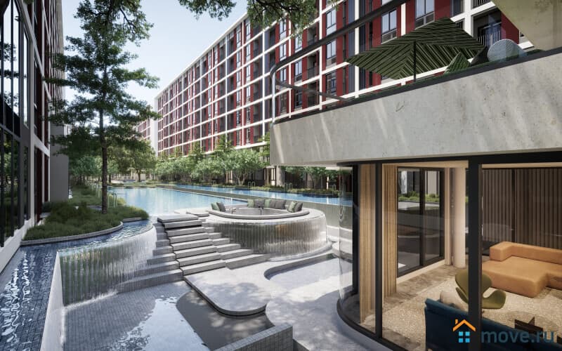 2-комн. апартаменты, 34 м²
