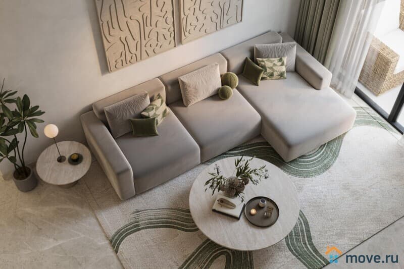 2-комн. апартаменты, 53 м²