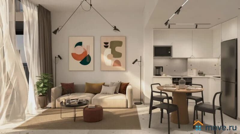 2-комн. апартаменты, 50 м²