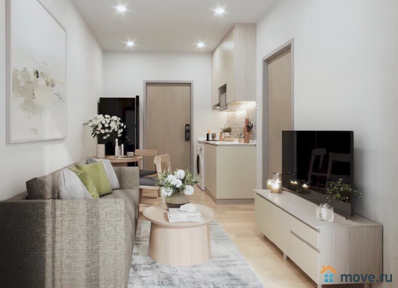 2-комн. апартаменты, 37 м²