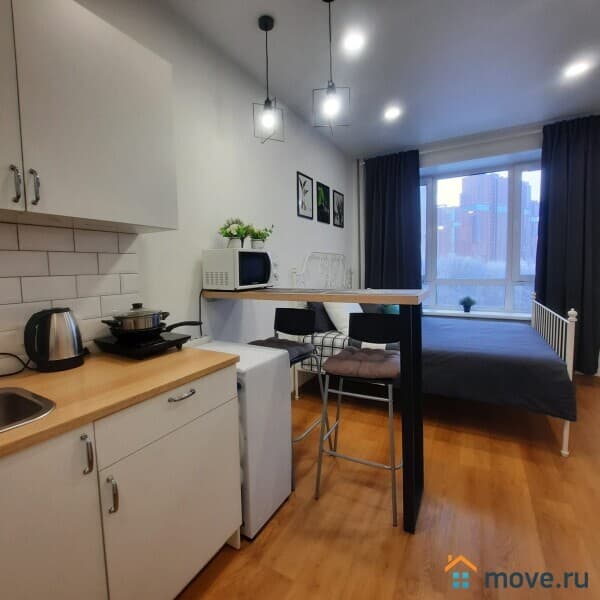 студия, 18 м²