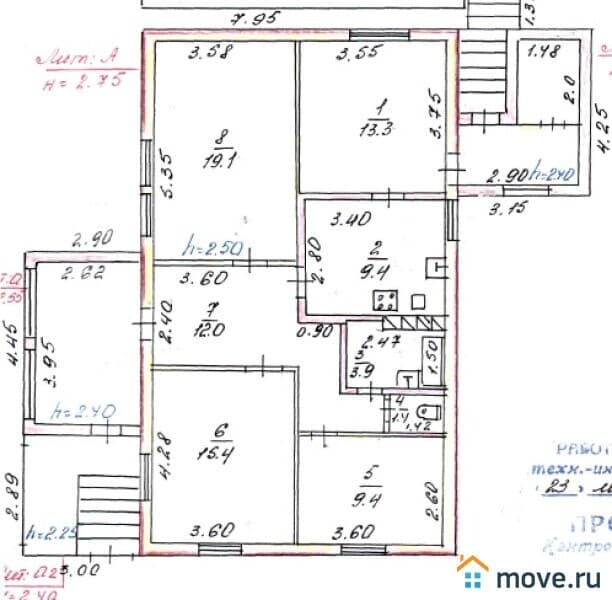 дом, 164.2 м²