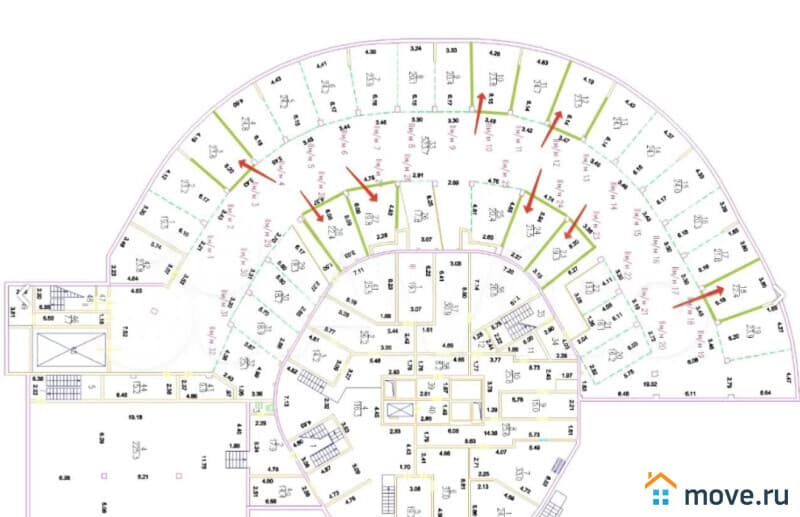 машиноместо, 19.8 м²