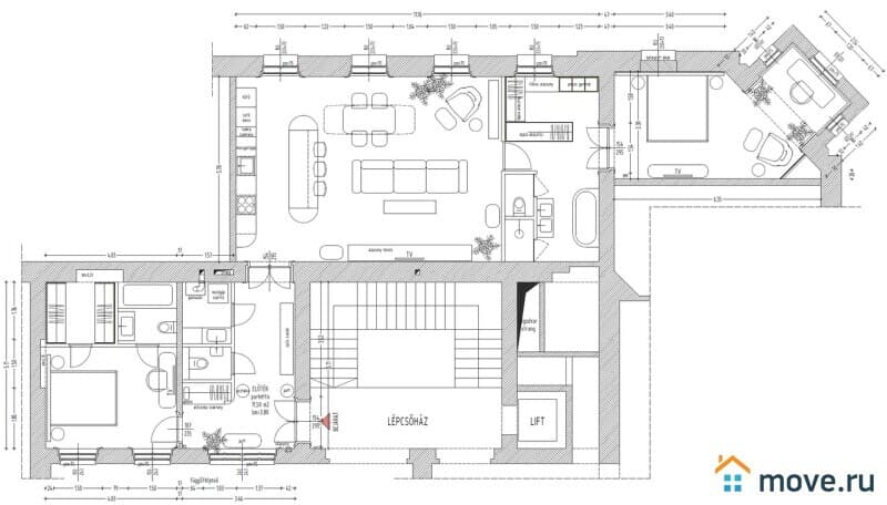 3-комн. квартира, 117 м²