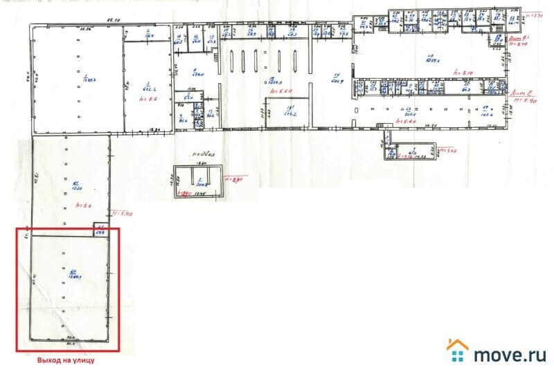 торговое помещение, 1269 м²