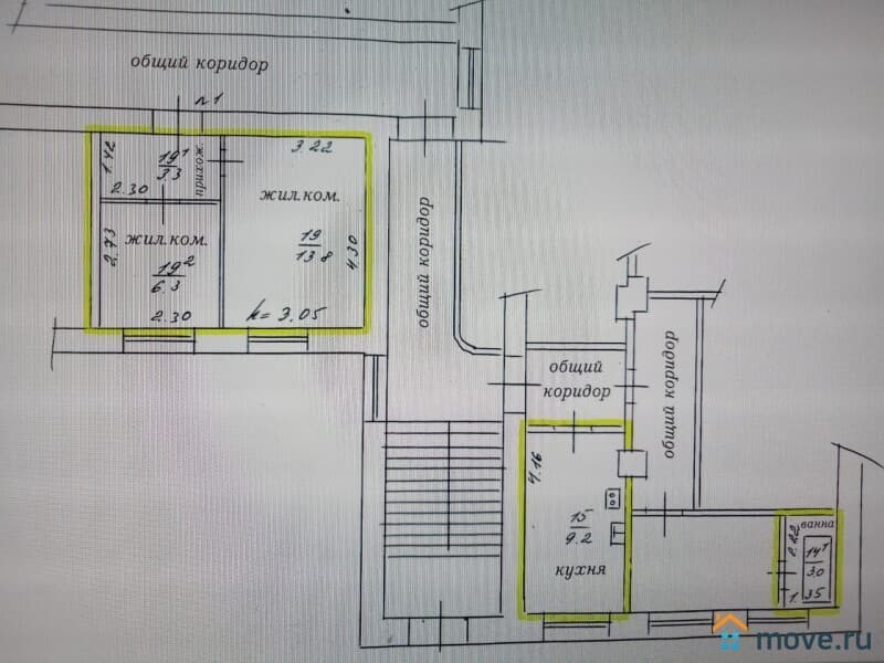 2-комн. квартира, 35.6 м²