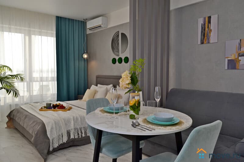 студия, 35 м²