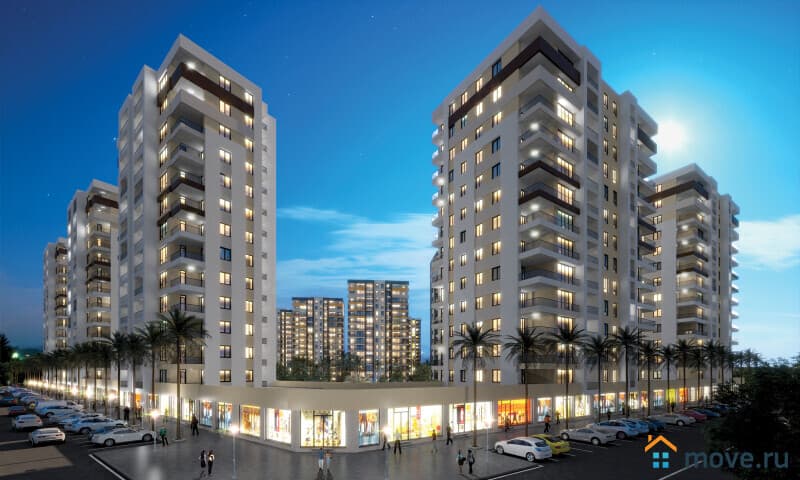 3-комн. апартаменты, 132 м²