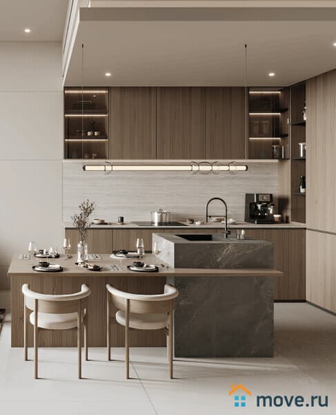 1-комн. квартира, 71 м²