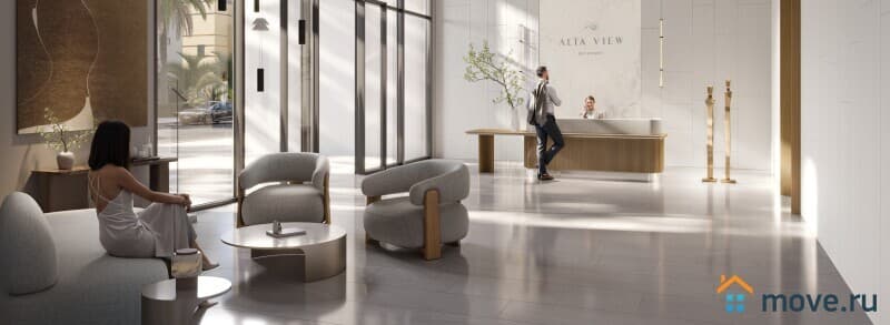 1-комн. апартаменты, 38 м²