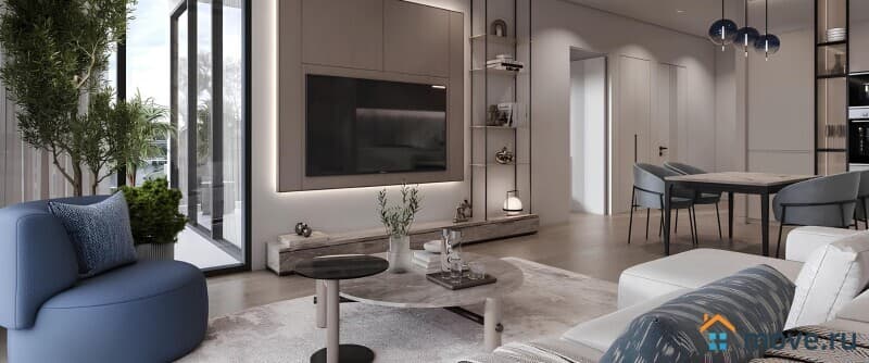 4-комн. апартаменты, 130 м²