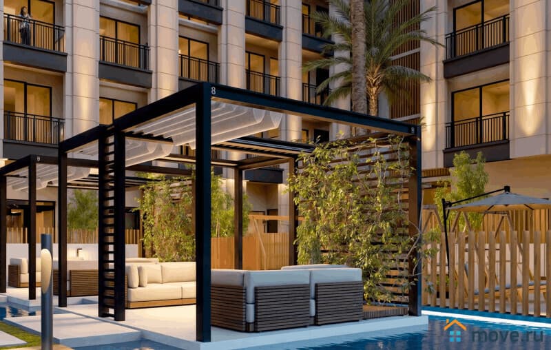 1-комн. апартаменты, 32 м²