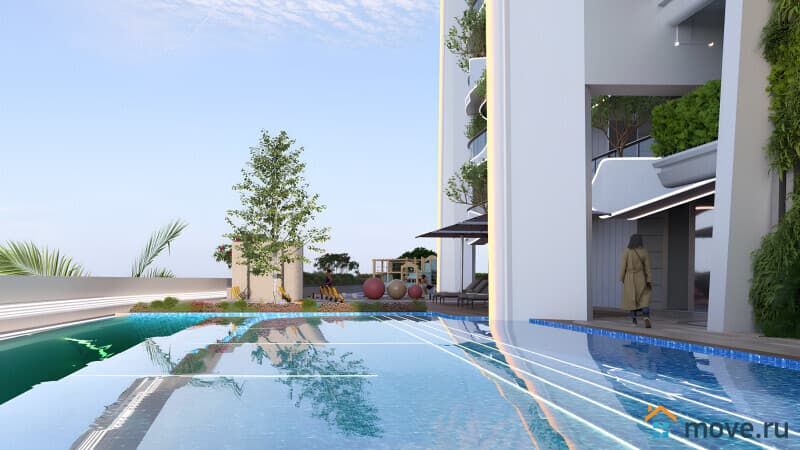1-комн. апартаменты, 38 м²