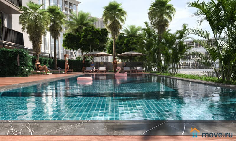 1-комн. апартаменты, 39 м²
