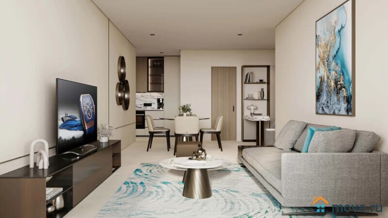 1-комн. апартаменты, 38 м²