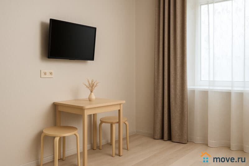 1-комн. апартаменты, 24.8 м&sup2;