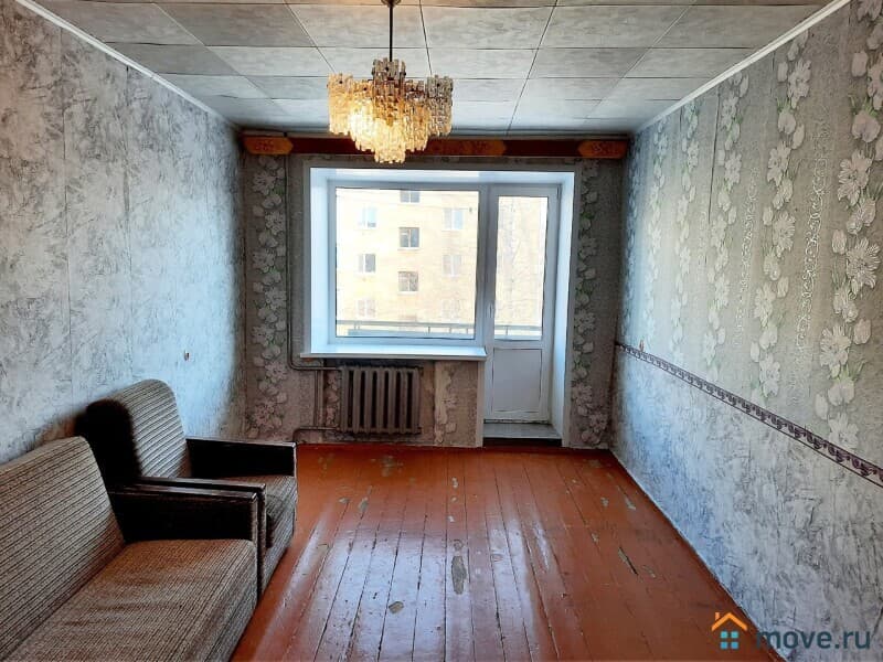 3-комн. квартира, 57.1 м²