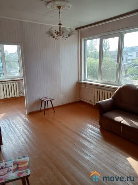 3-комн. квартира, 55.8 м²