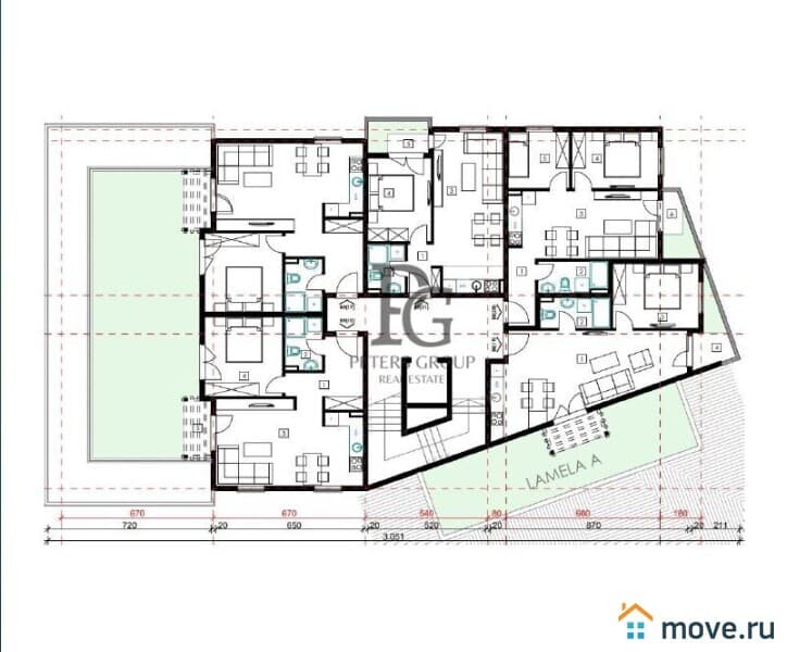 2-комн. квартира, 45 м²