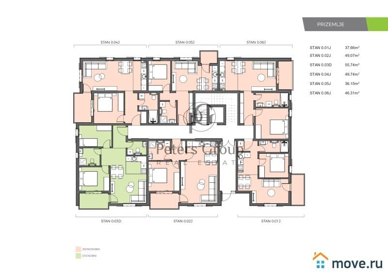 1-комн. квартира, 36 м²
