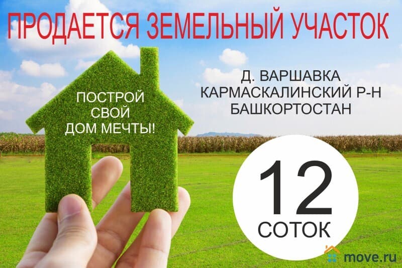 земля под ИЖС, 12 соток