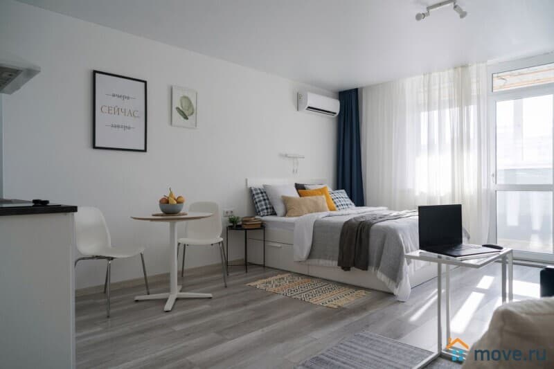 студия, 34 м²