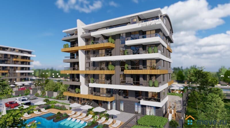 2-комн. апартаменты, 46 м²