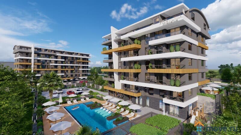 2-комн. апартаменты, 46 м²