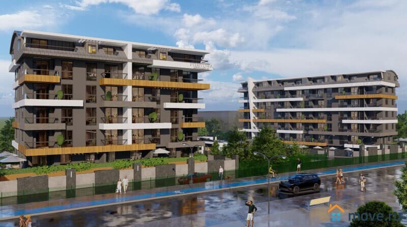 2-комн. апартаменты, 46 м²