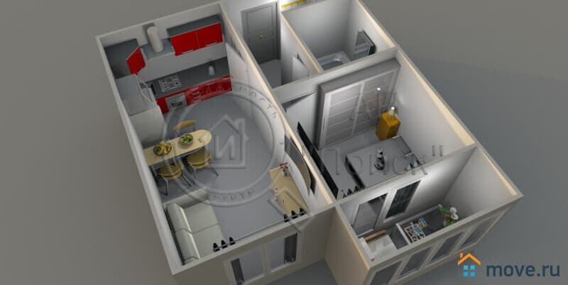 1-комн. квартира, 38 м²