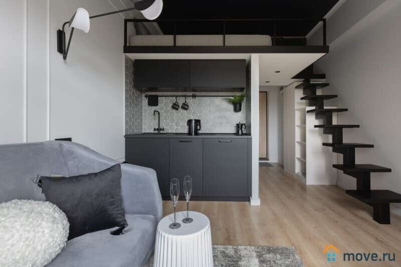 1-комн. апартаменты, 23 м&sup2;