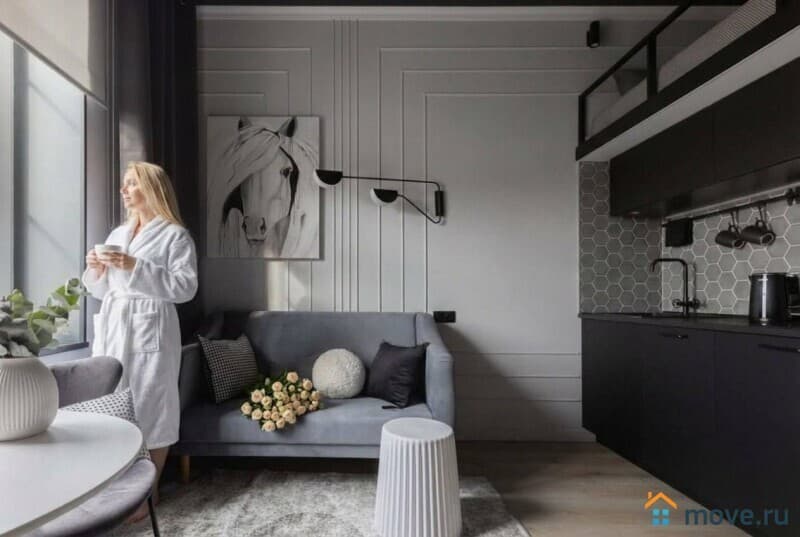 1-комн. апартаменты, 23 м&sup2;