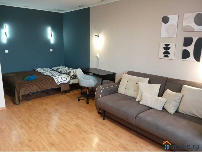 1-комн. апартаменты, 38 м²